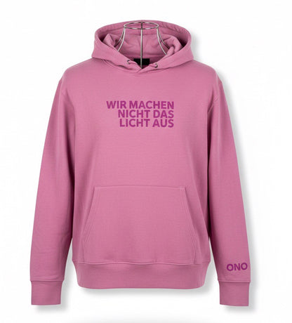 QNO „Wir machen nicht das Licht aus“ Hoodie