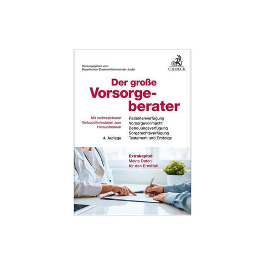 Der große Vorsorgeberater - 4. Auflage