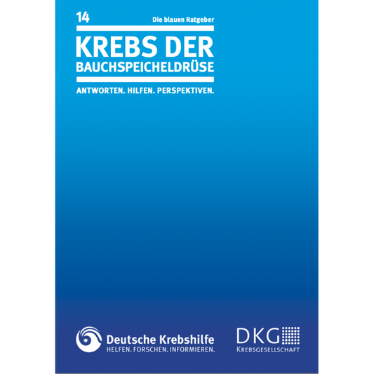 Die blauen Ratgeber - Krebs der Bauchspeicheldrüse