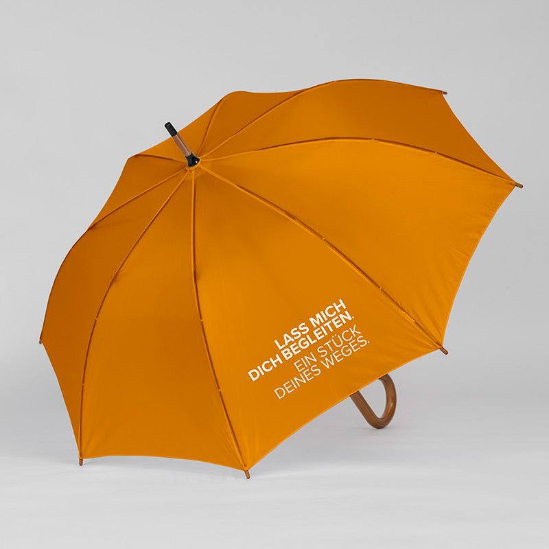 QNO Regenschirm „Lass mich Dich begleiten“